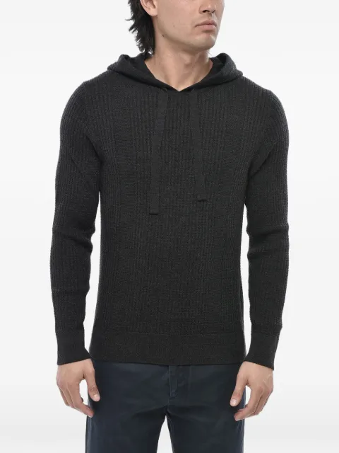 Paolo Pecora ribbed-knit hoodie