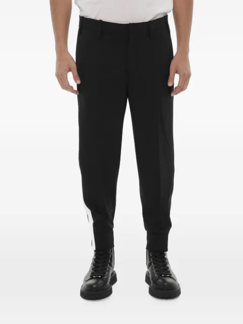 Neil Barrett stripe-detail slim-fit track pants