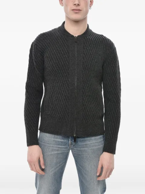 Paolo Pecora ribbed zip-up cardigan