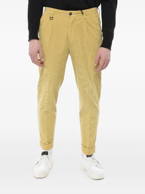 Paolo Pecora pleated corduroy trousers