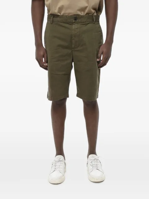 Diesel logo-plaque cotton chino shorts