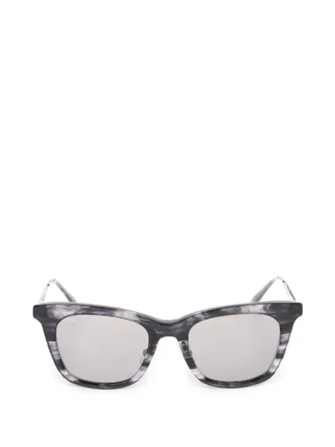 OAMC marbled-effect square-frame sunglasses