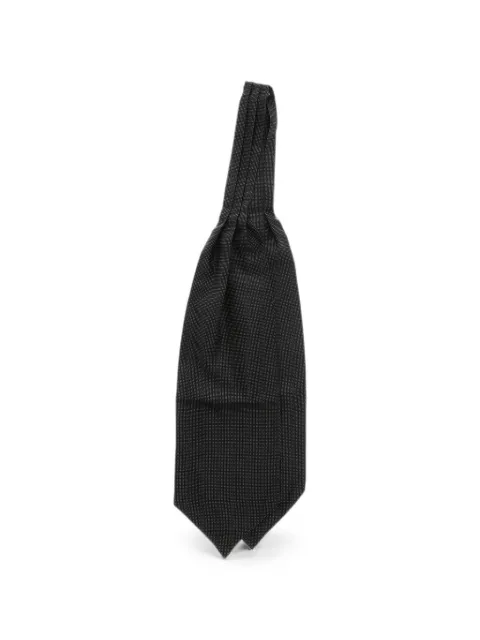 Corneliani polka-dot silk tie