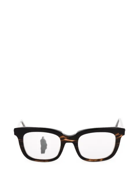 OAMC tortoiseshell-effect square-frame glasses
