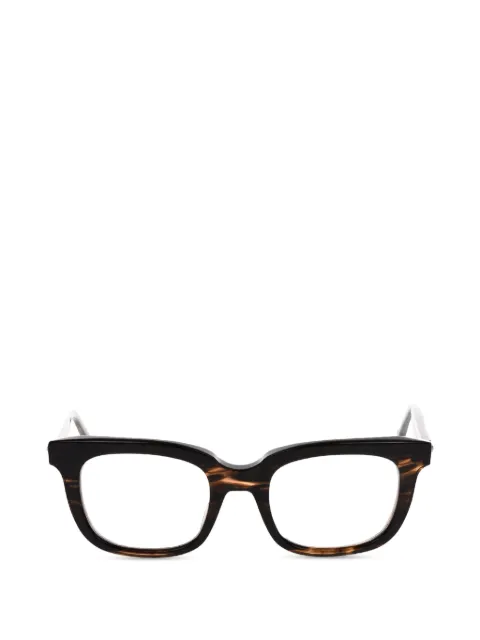 OAMC Arc tortoiseshell-effect square-frame glasses