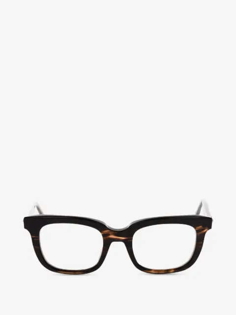 OAMC Arc tortoiseshell-effect square-frame glasses
