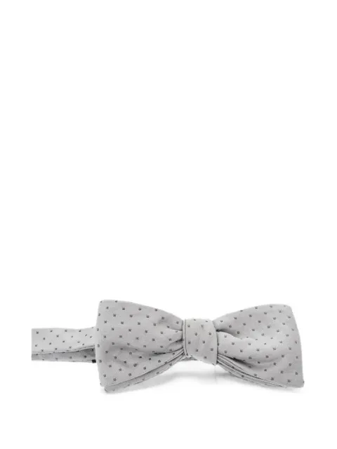 Corneliani polka-dotbow tie