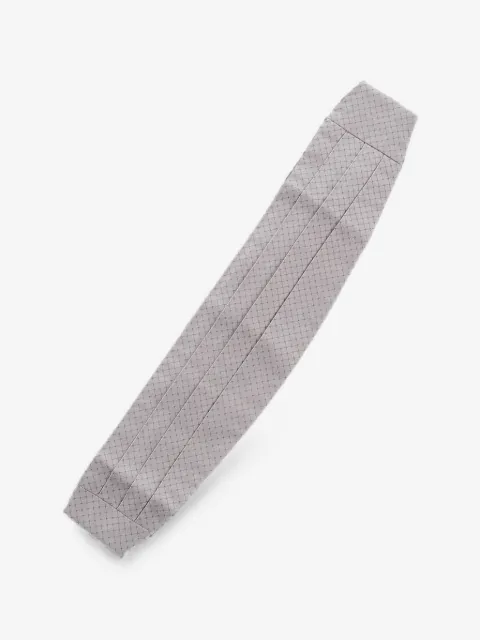 Corneliani patterned silk cummerbund