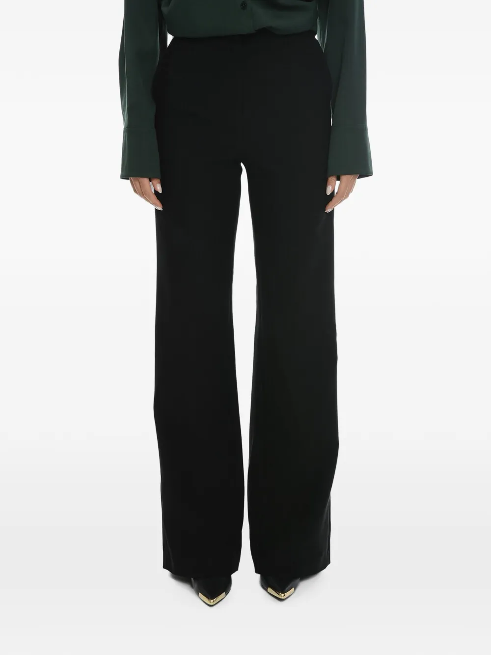Mônot concealed-fastening pocket trousers - Black