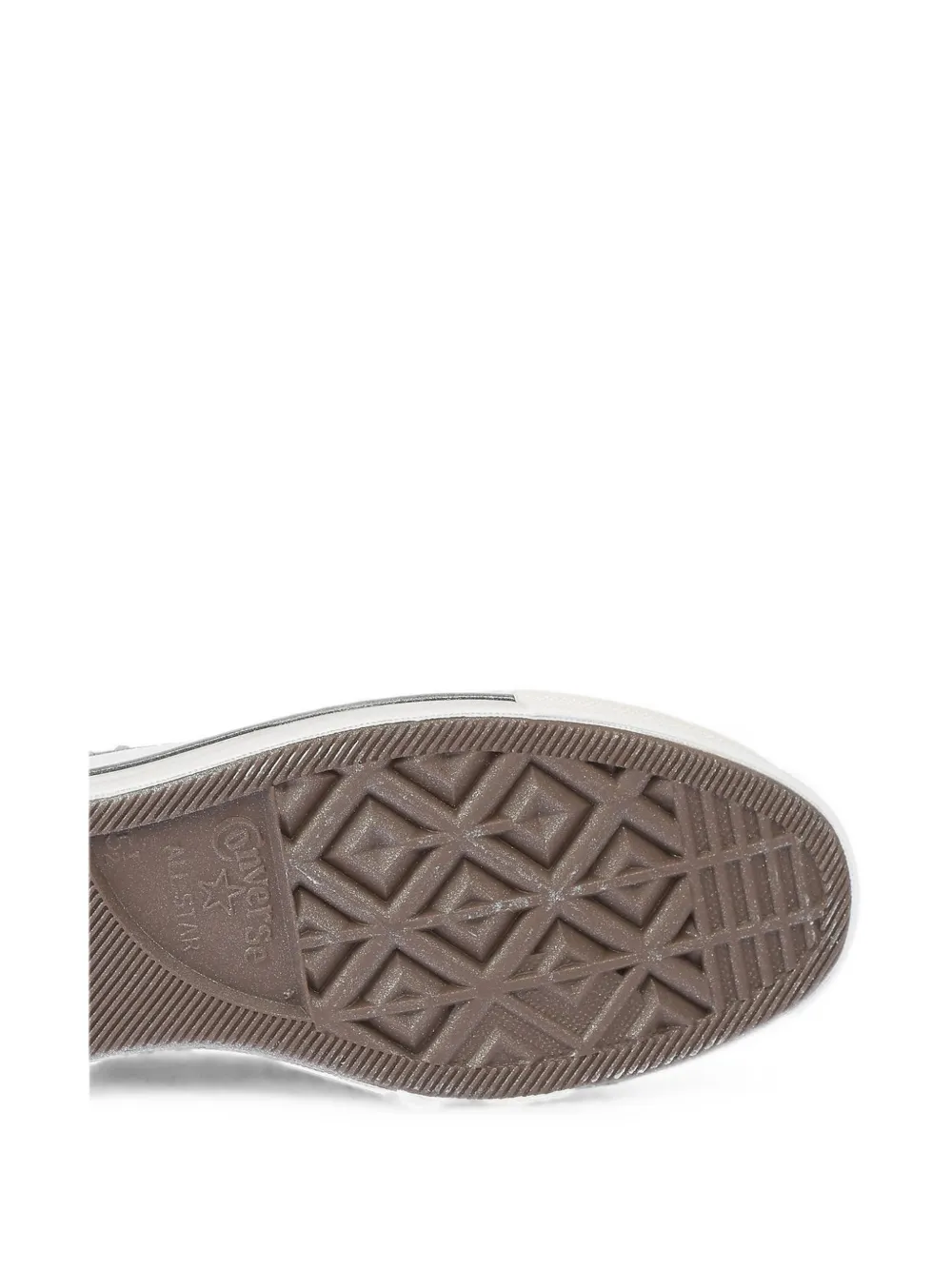 Converse glitter-effect sneakers Zilver