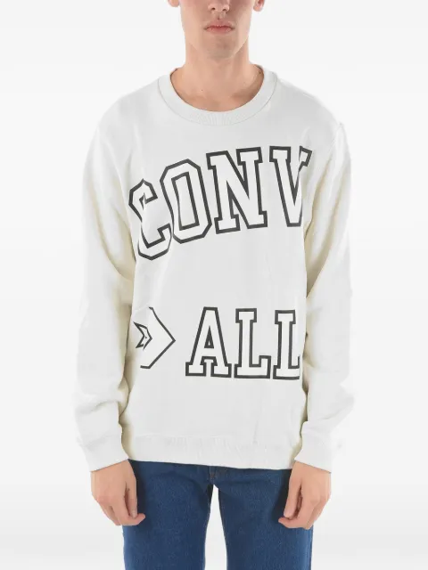Converse All Star logo-print sweater