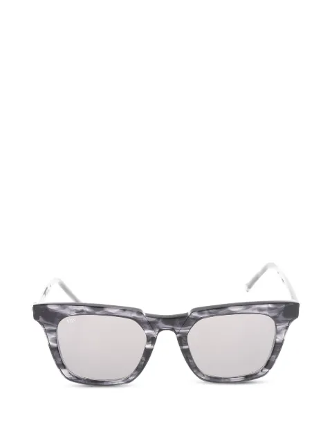 OAMC marble-effect square-frame sunglasses