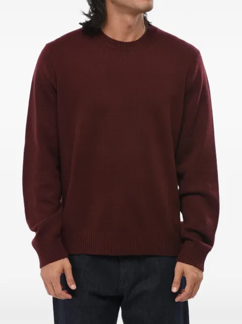 Vince ribbed-trim crew-neck sweater