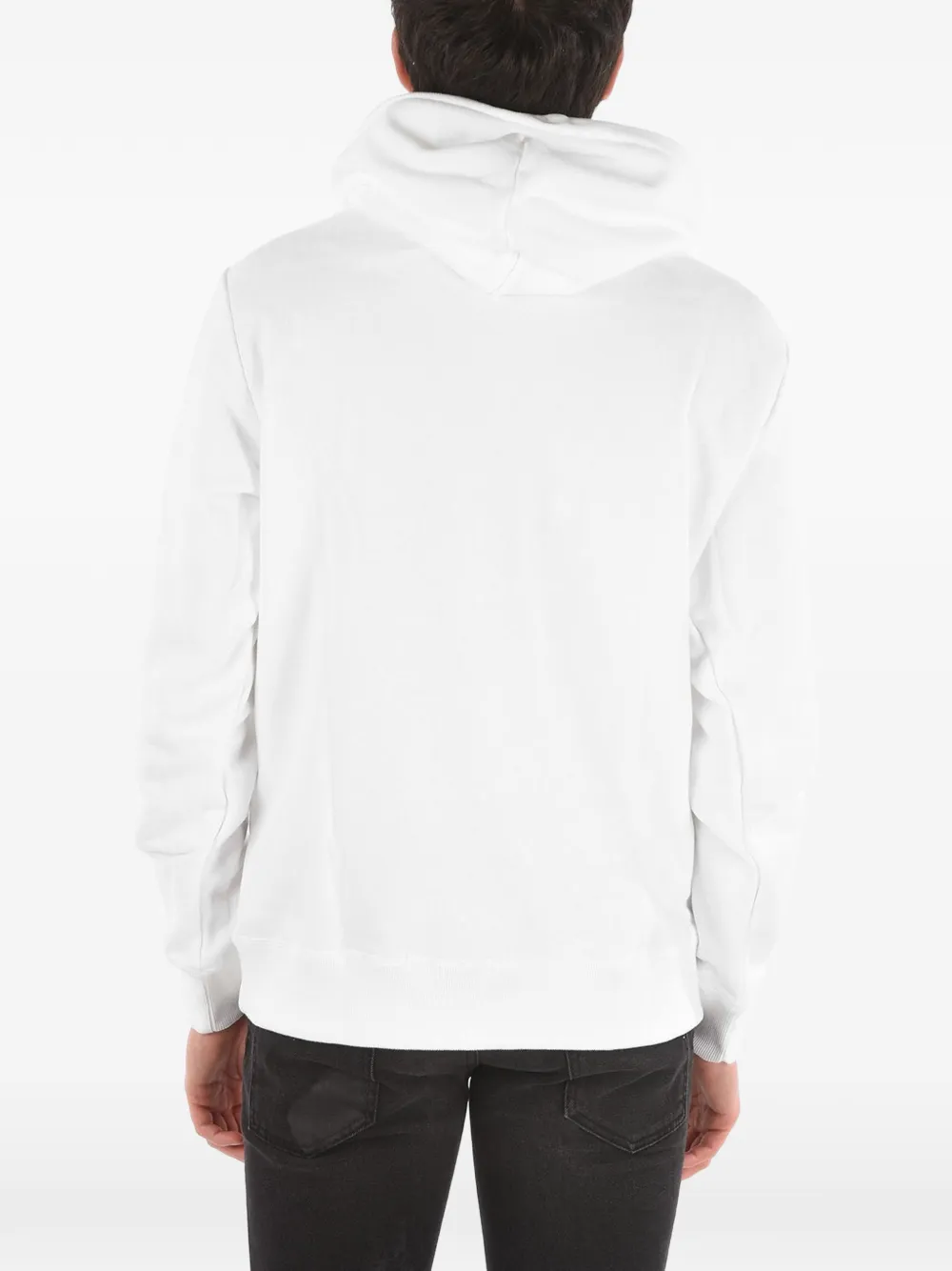 Converse All Star logo-print hoodie Wit