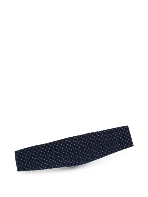 Corneliani patterned silk cummerbund