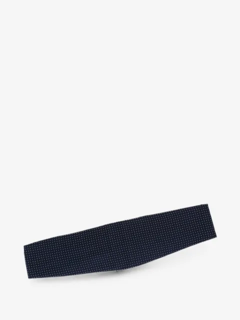 Corneliani patterned silk cummerbund