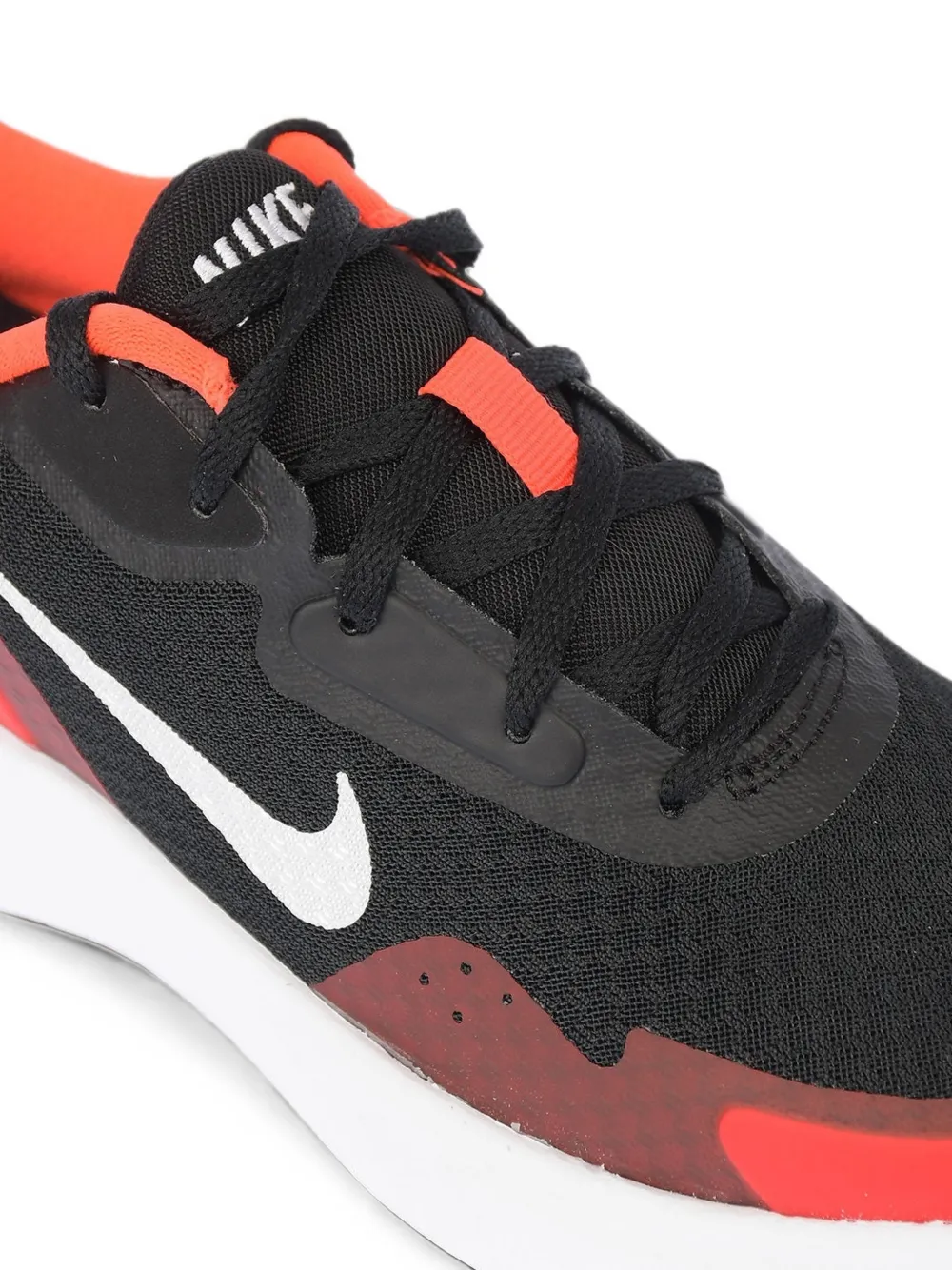 Nike logo-print sneakers Zwart