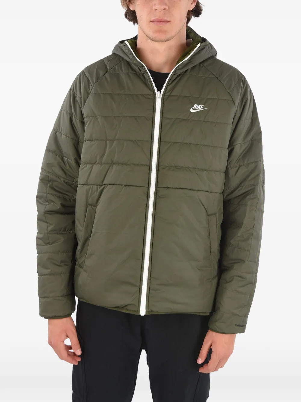 Nike Omkeerbaar jack met capuchon Groen