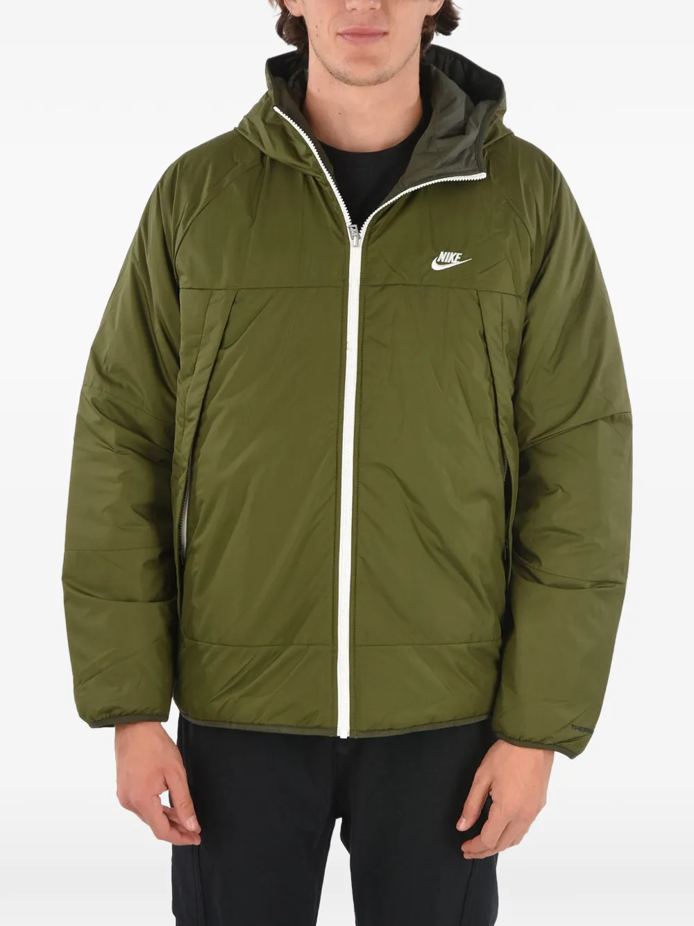 Nike Omkeerbaar jack met capuchon Groen
