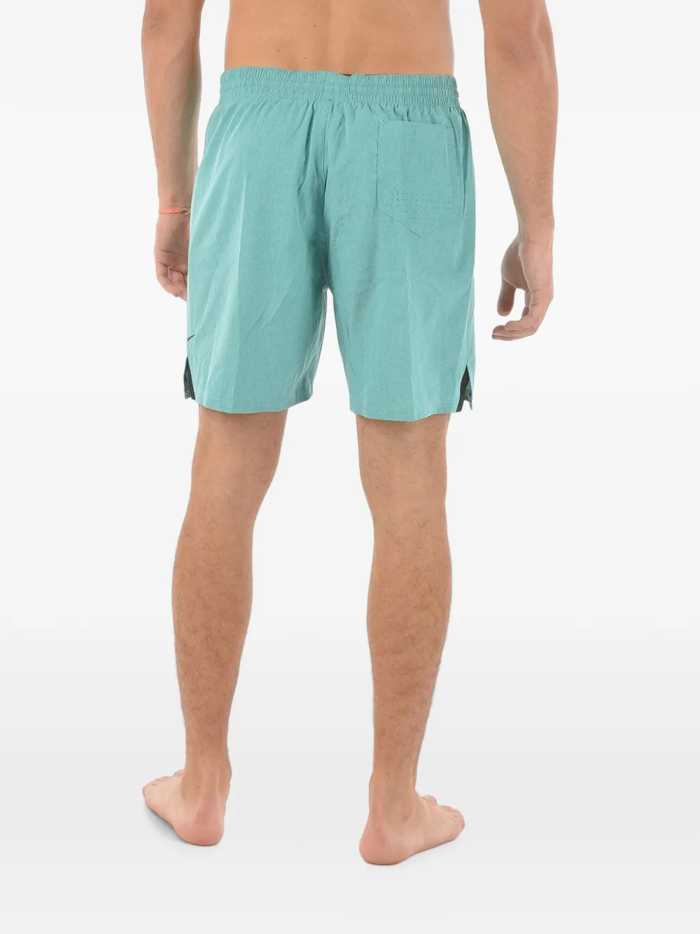 Nike elasticated drawstring swim shorts Blauw