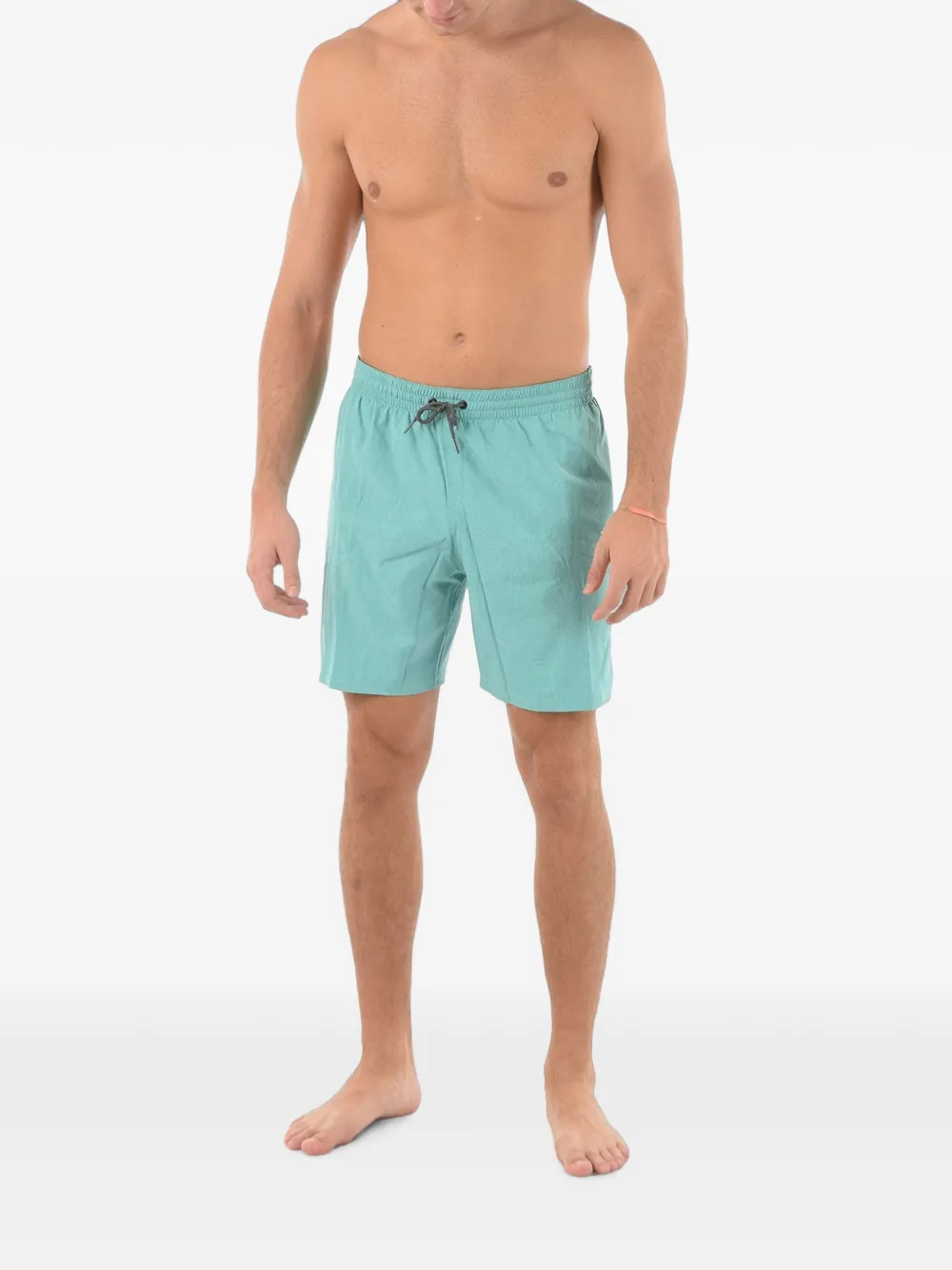 Nike elasticated drawstring swim shorts Blauw