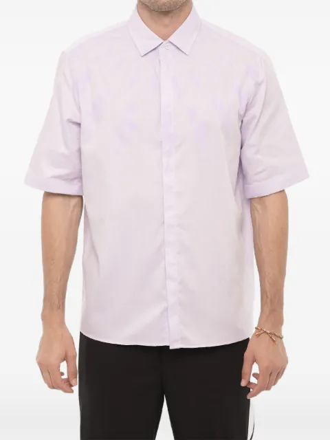 Neil Barrett Fairisle Thunderbolt short-sleeve T-shirt