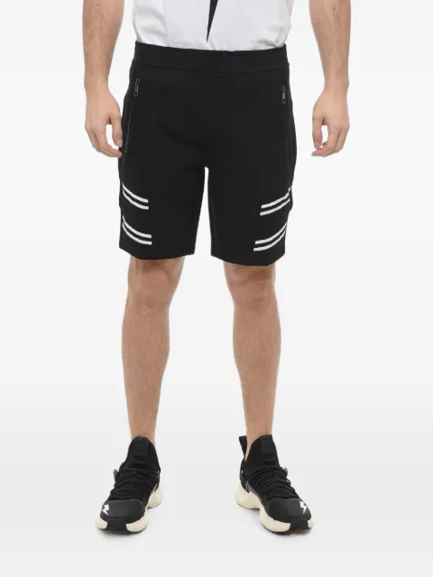 Neil Barrett Varsity stripe-detail shorts