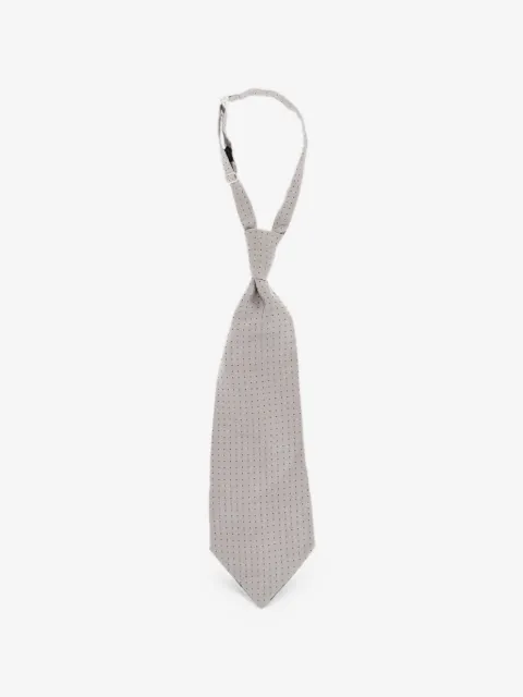 Corneliani corbata de seda con motivo de cuadros