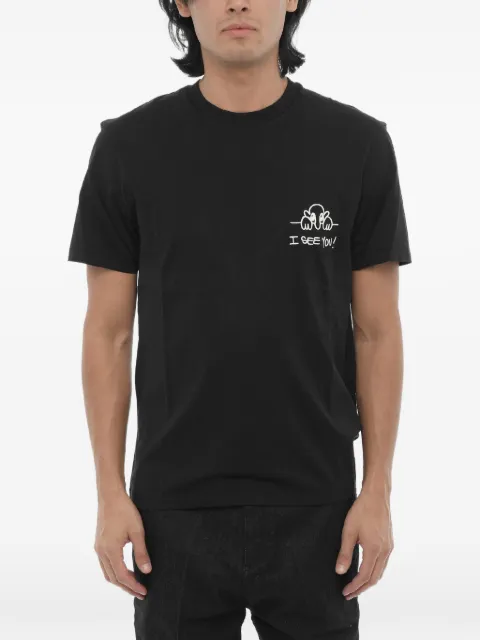 Neil Barrett See You logo-print slim-fit T-shirt