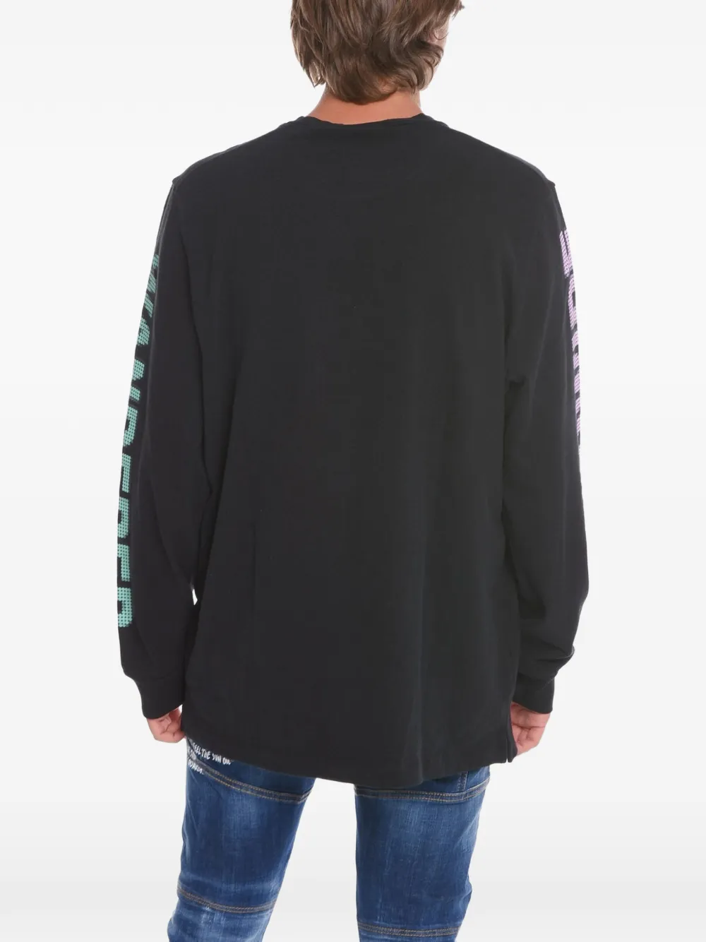 DSQUARED2 ロゴ ロングTシャツ | ブラック | FARFETCH JP