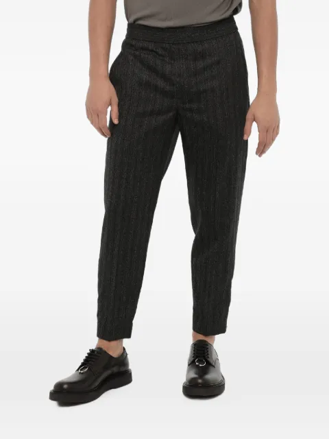 Neil Barrett slim-fit ankle-zip tapered trousers