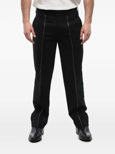 Neil Barrett contrast-stitch slim-fit trousers