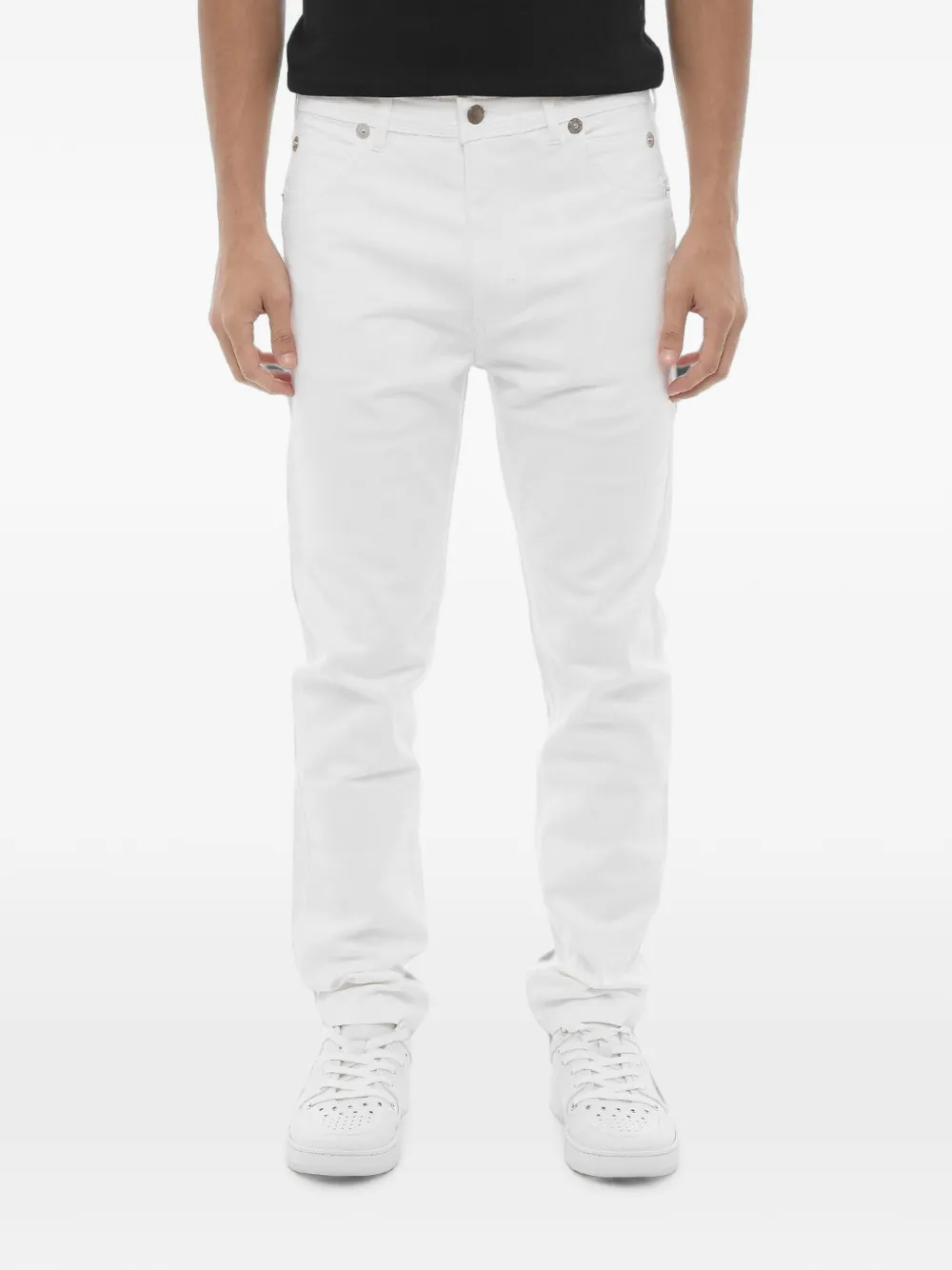 Neil Barrett five-pocket skinny trousers - Weiß
