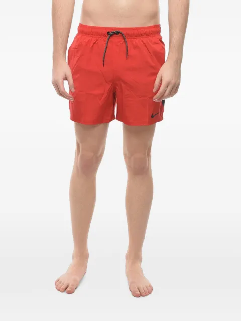 Nike logo-print elasticated swim shorts