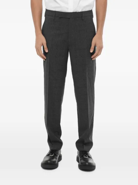 Neil Barrett checked slim-fit trousers