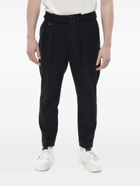 Paolo Pecora belted pleated trousers
