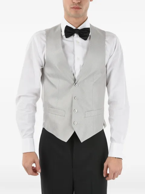 Corneliani single-breasted V-neck waistcoat
