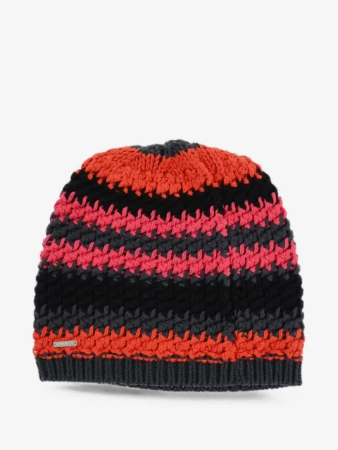 DSQUARED2 chunky-knit striped beanie hat