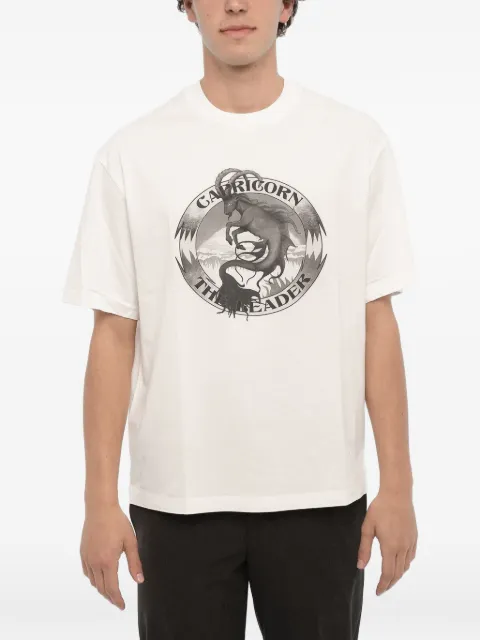 Neil Barrett Camiseta slim Capricorn The Leader com estampa