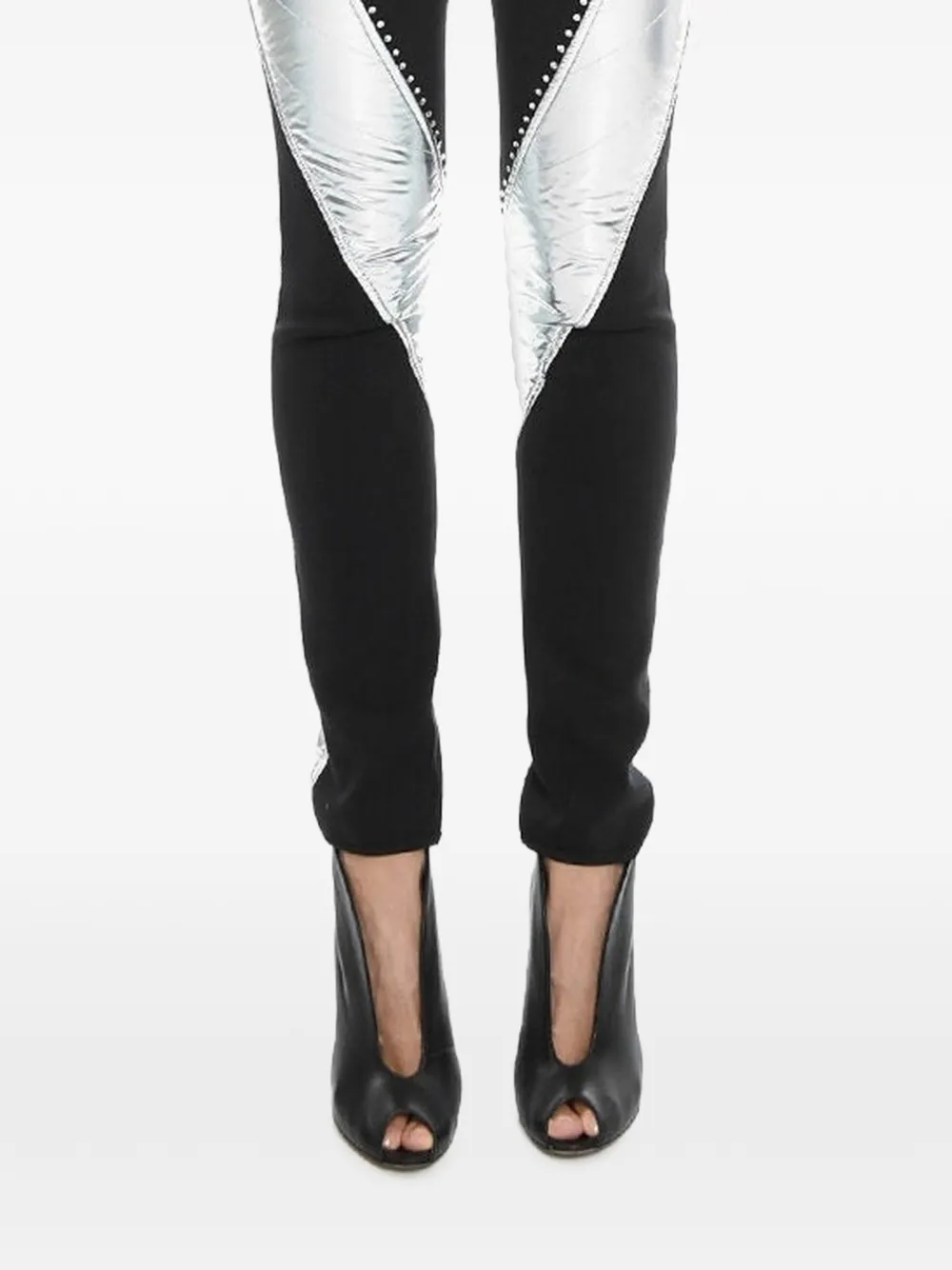 Philipp Plein Gothic crystal-embellished ski jumpsuit - Schwarz