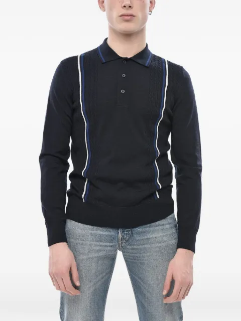 Paolo Pecora long-sleeve buttoned polo shirt