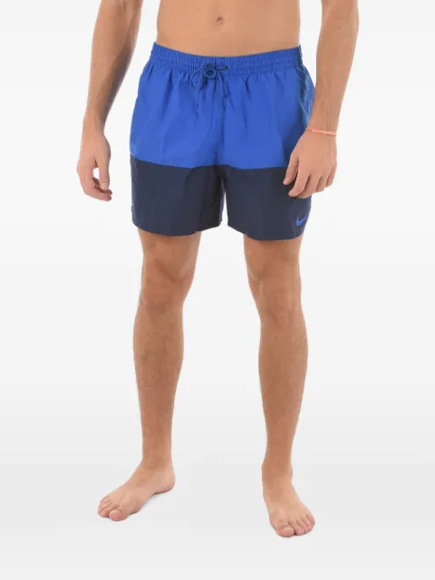 Nike logo-print elasticated-waist swim shorts