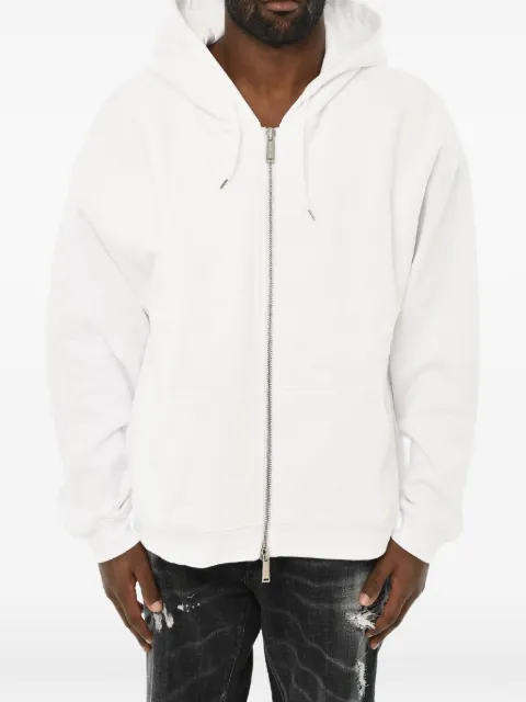 DSQUARED2 full-zip drawstring hoodie