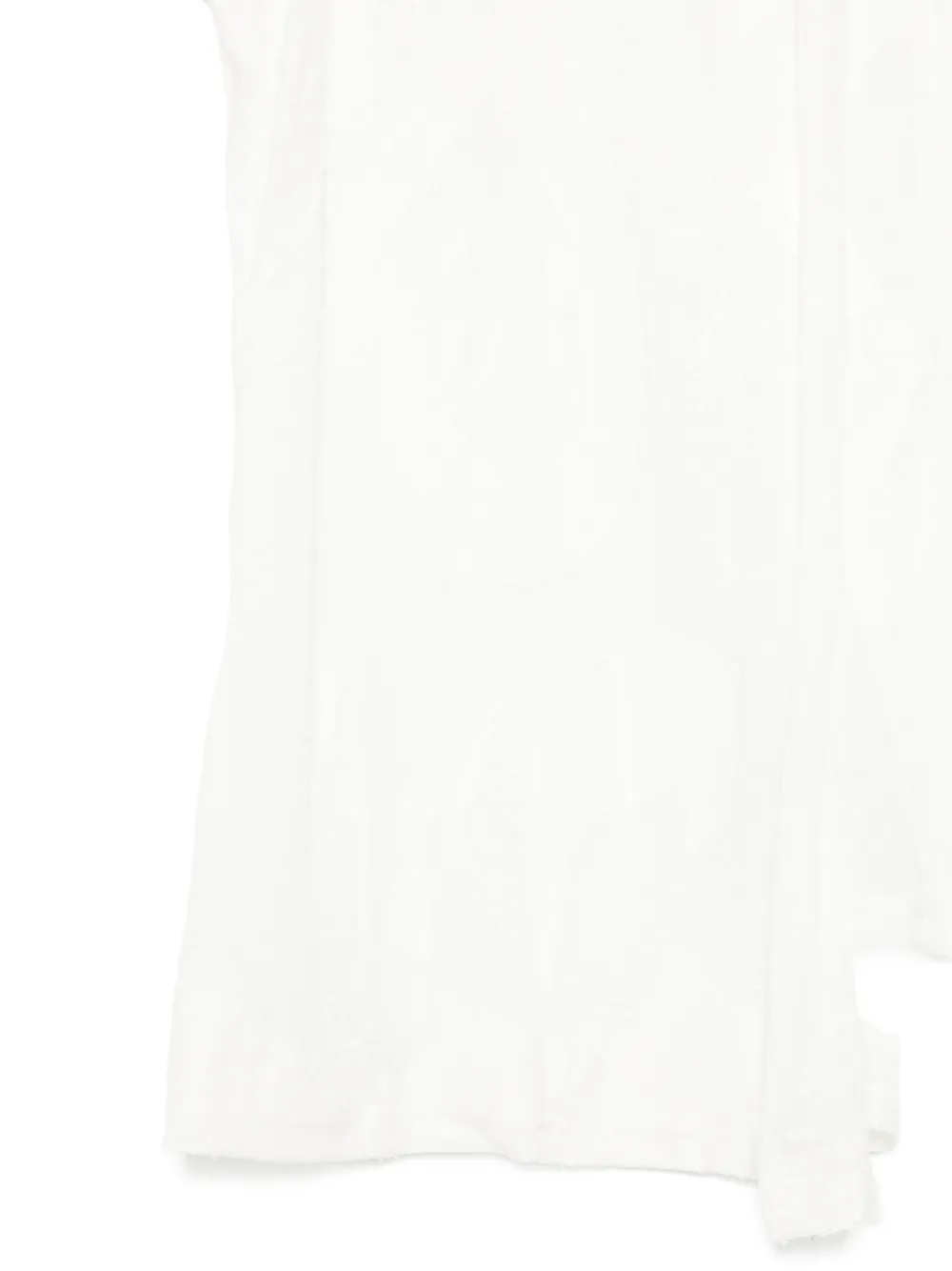 Y's Top met jacquard Wit