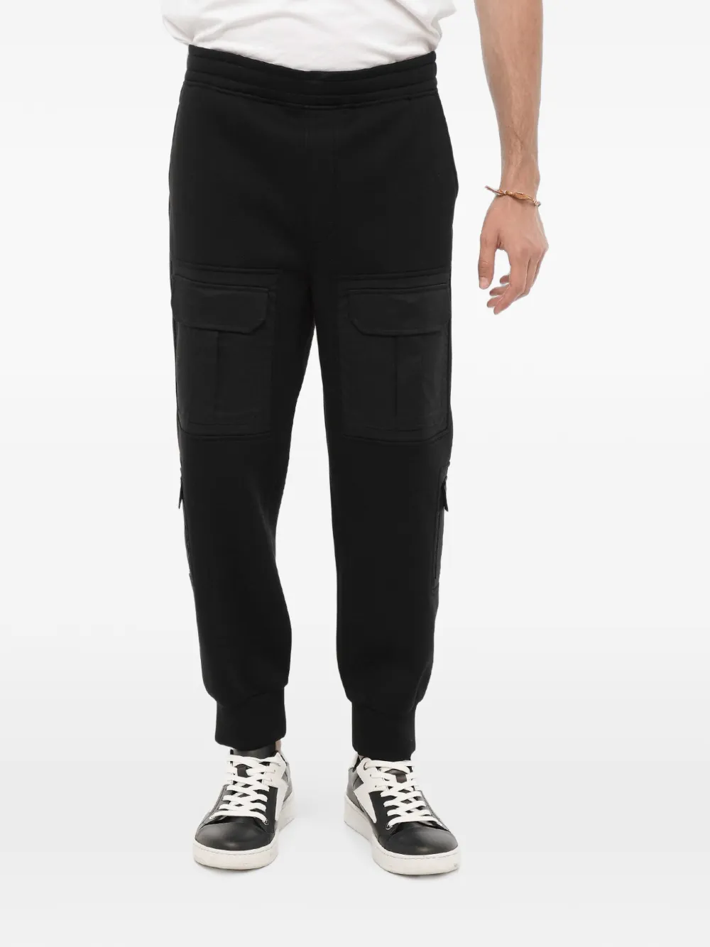 Neil Barrett cargo track pants - Schwarz