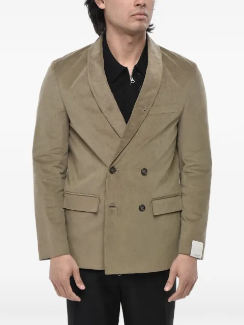 Paolo Pecora blazer con doble botonadura