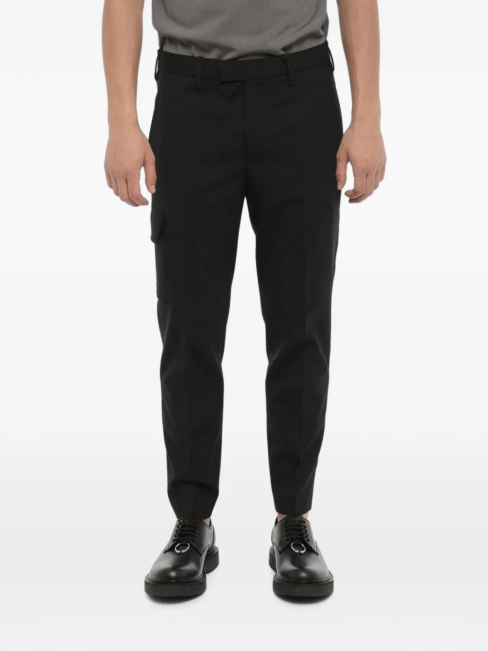 Neil Barrett skinny-fit cargo pants - Schwarz