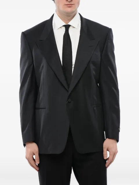 Corneliani peak-lapel virgin wool jacket