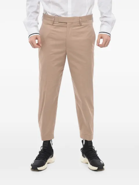 Neil Barrett adjustable-ankle cropped tapered trousers