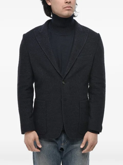 Paolo Pecora single-breasted notched-lapel blazer